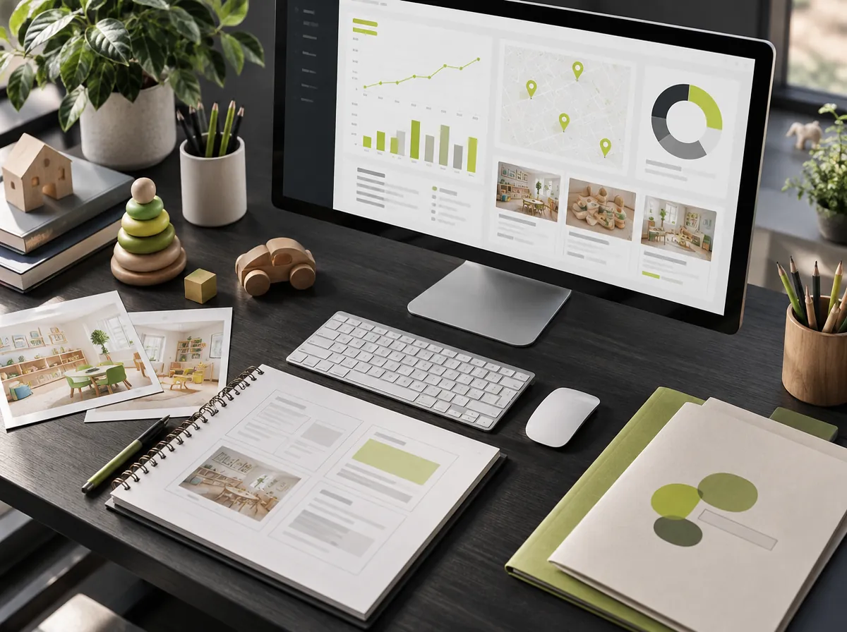 Daycare marketing dashboard Daycare marketing dashboard