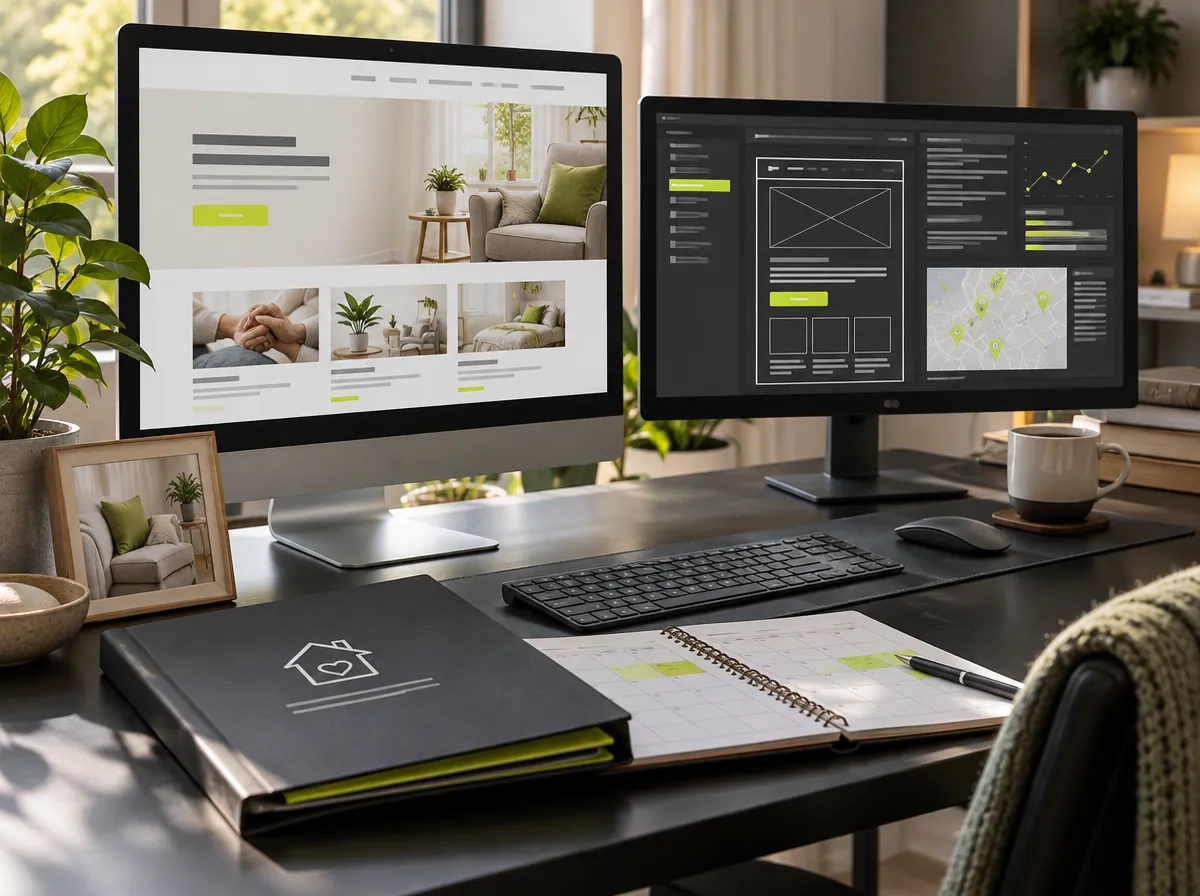 Home care website design dashboard Home care website design dashboard