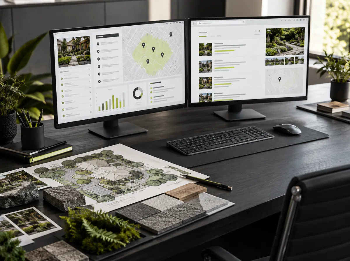 Landscaping company SEO rankings dashboard Landscaping company SEO rankings dashboard