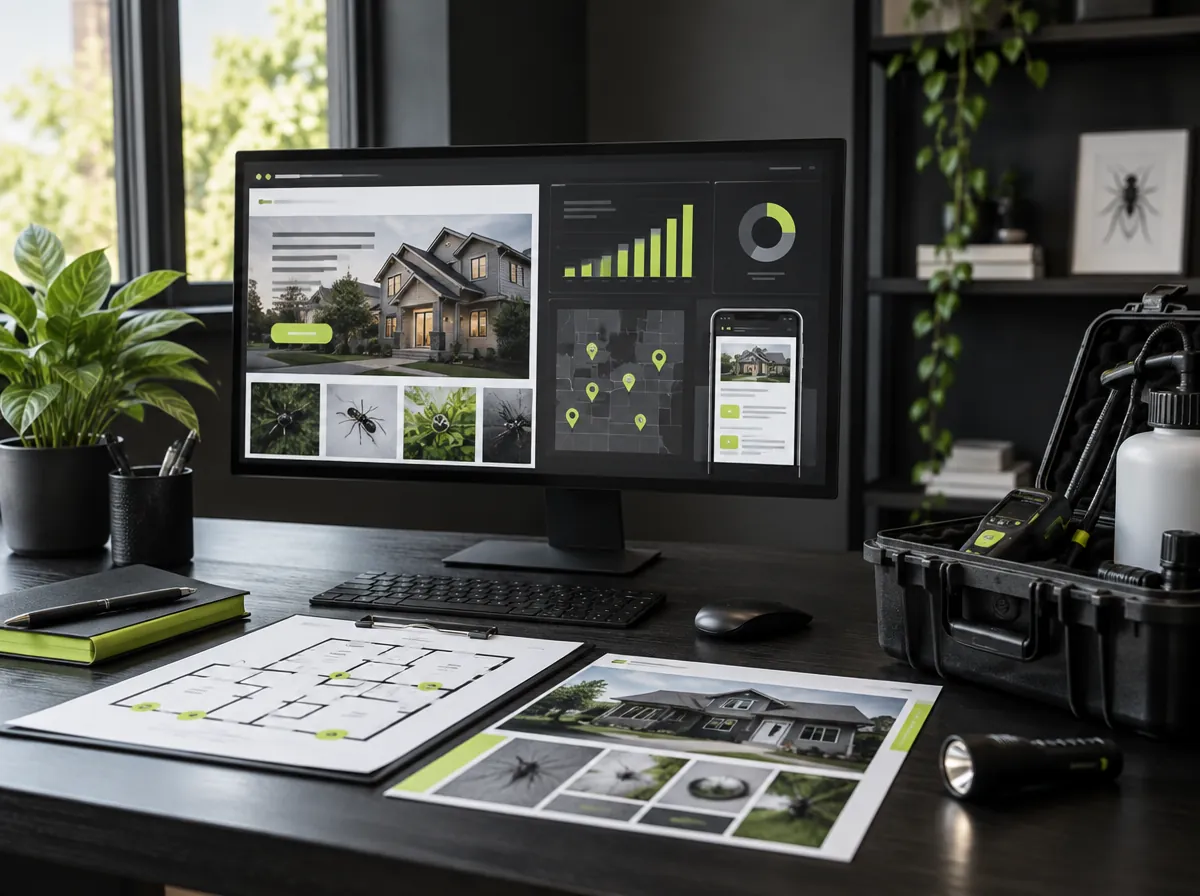 Pest control marketing dashboard Pest control marketing dashboard