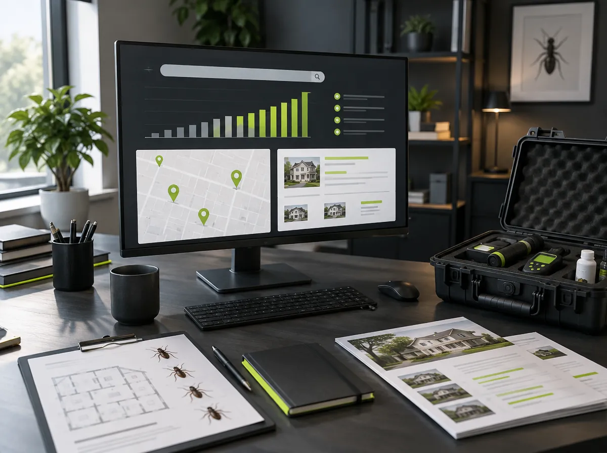 Pest control SEO dashboard Pest control SEO dashboard