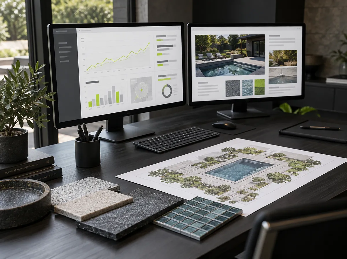 Pool builder SEO analytics dashboard Pool builder SEO analytics dashboard
