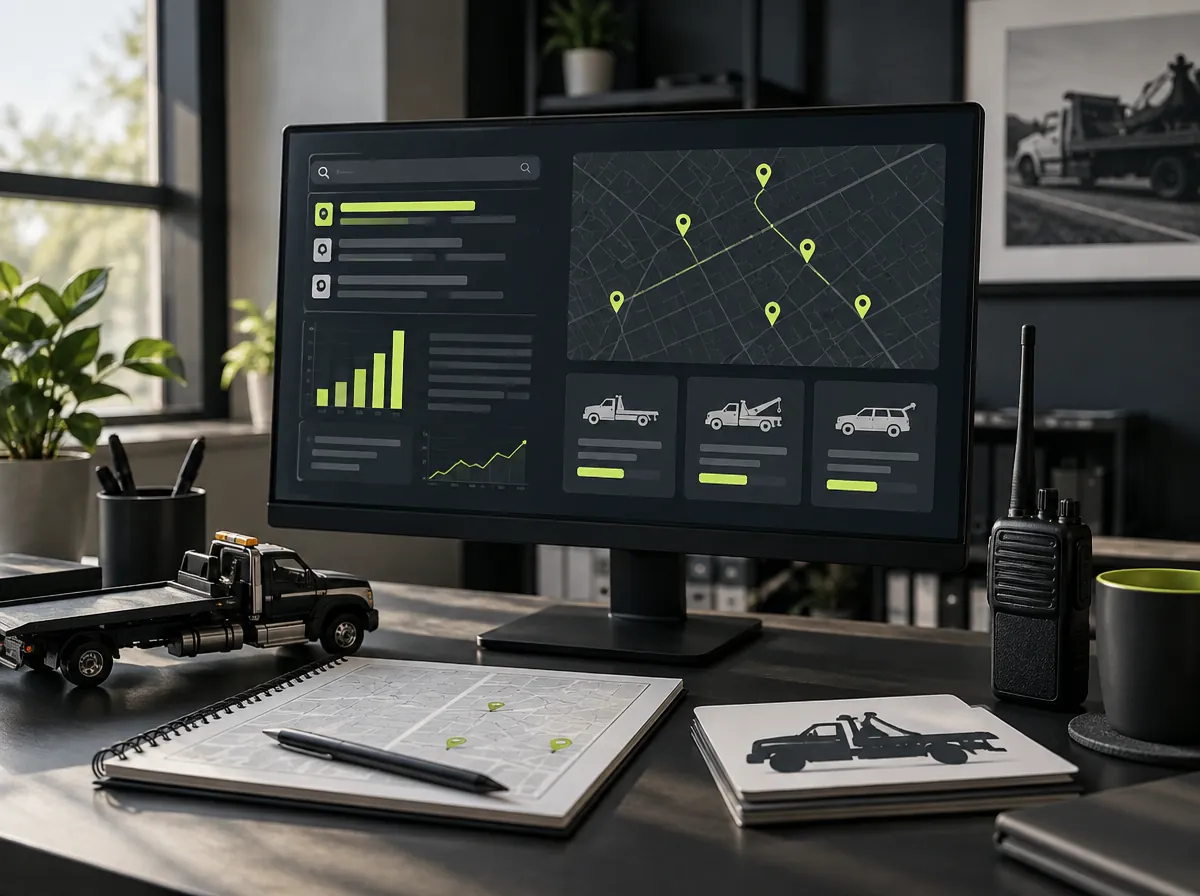 Towing SEO analytics dashboard Towing SEO analytics dashboard